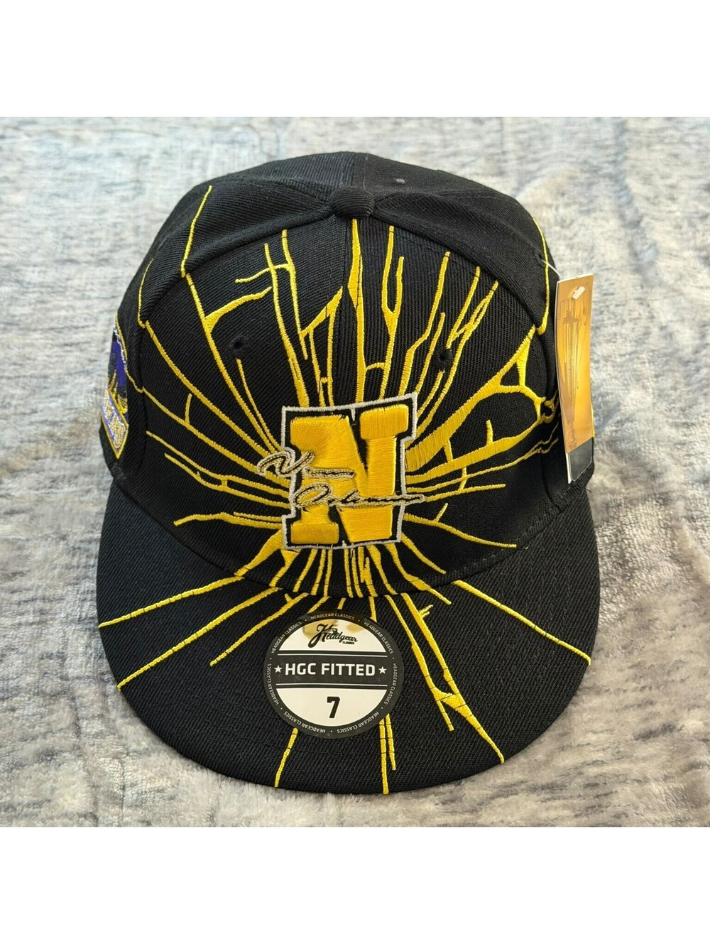 New Orleans Black Pelicans Headgear Classics Fitted Hat Size 7 Negro Leagues
